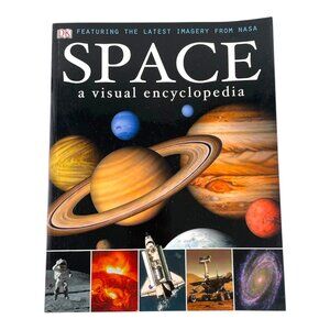 DK Space A Visual Encyclopedia Homeschool Children Educational Book